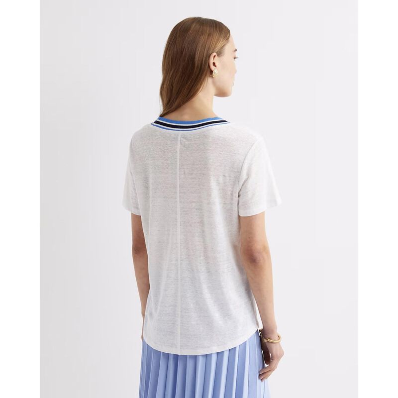 Sportscraft Tonia Rib Neck SS Tee image number 1